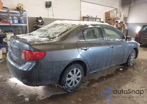 2009 Toyota Corolla Le из США, поврежденный, VIN JTDBL40E29J035021